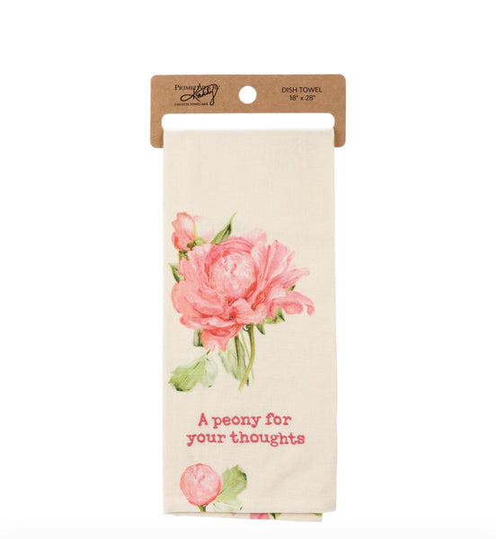 Kitchen Towel Peony