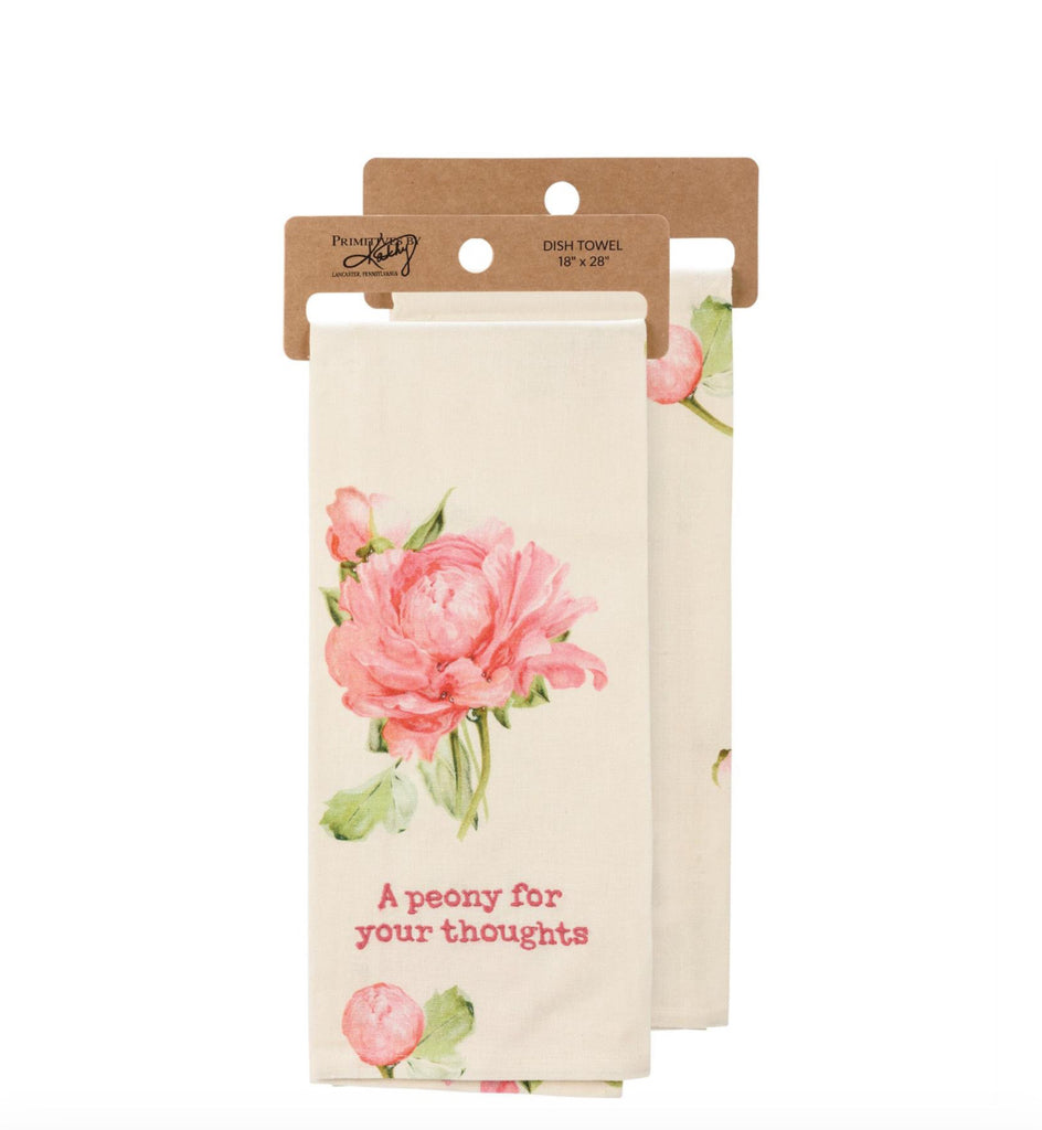 Kitchen Towel Peony