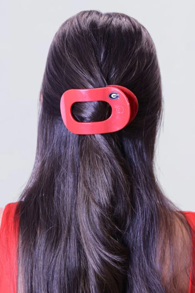 Georgia medium Flat Round Hair Clip