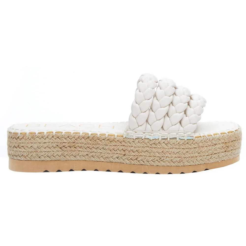 Matisse Footwear Beach Sandals Pacific White