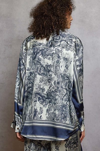 POL Pants and Top Set in Navy Floral