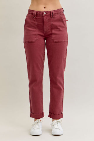 Jeans Judy Blue Jeans Burgundy 881026