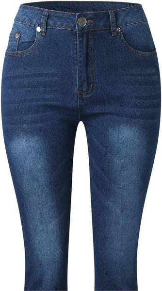 Jeans Vintage mid-rise slim bootcut jeans: Blue