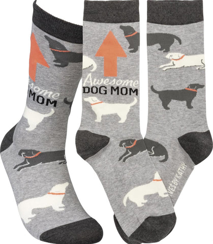 Socks Awesome Dog Mom