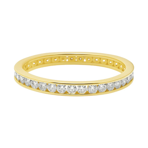 AJ Moissanite Pave Ring