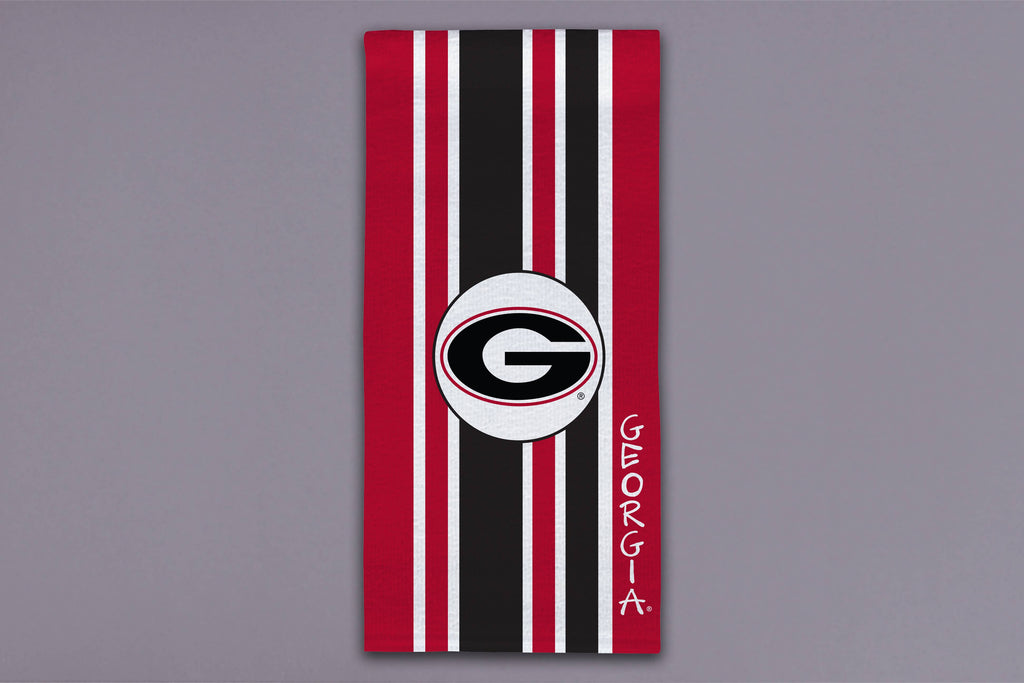 UGA Stripe Towel