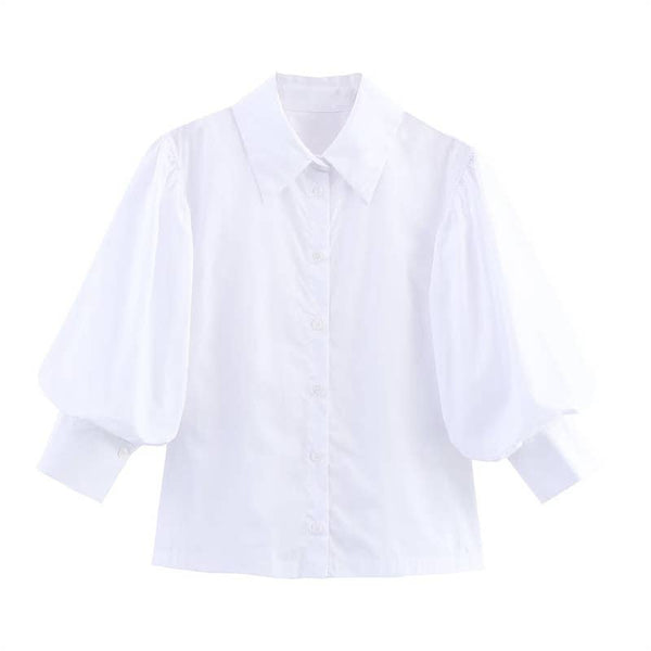 Tops Boho Striped & Plain Casual Short Sleeve