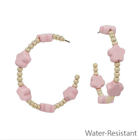 WH Earrings Pink, Blue and Multi