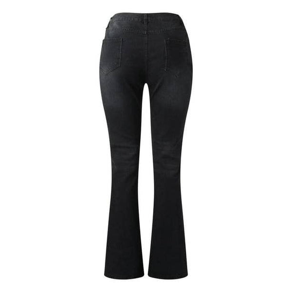 Jeans Vintage mid-rise slim bootcut jeans: Blue