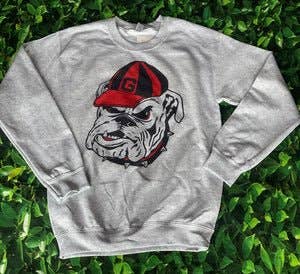Retro Georgia Bulldog Sweatshirt: XLarge