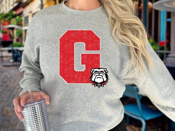 Big G - Georgia Mascot Sweatshirt : Black / XLarge
