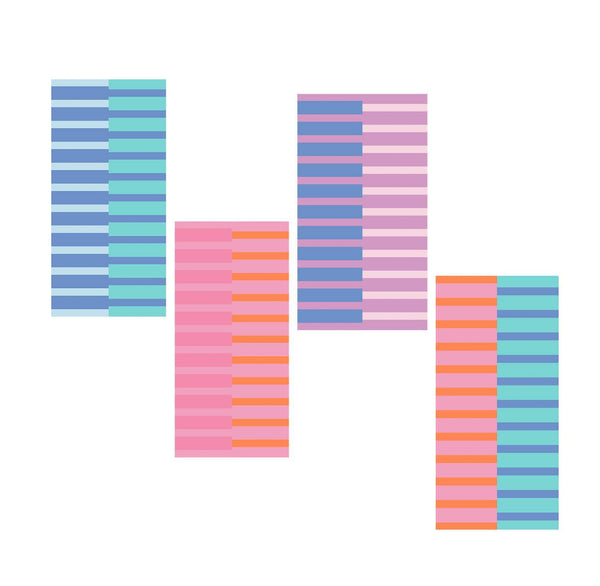 Beach Towel Colorblock Dry Towel