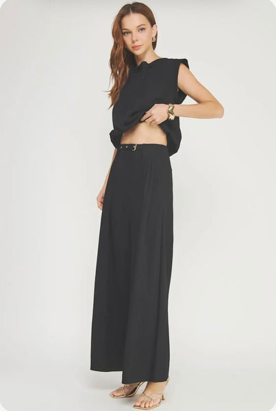 Strut & Bolt Pant Set Black