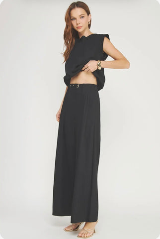 Strut & Bolt Pant Set Black