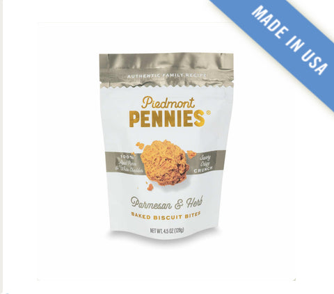 Piedmont Pennies Parmesan Herb