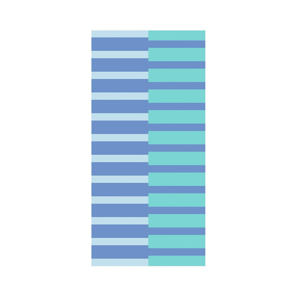 Beach Towel Colorblock Dry Towel