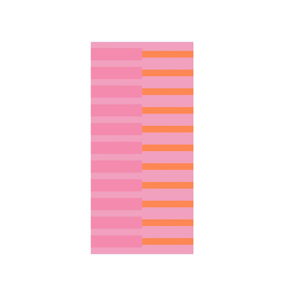 Beach Towel Colorblock Dry Towel