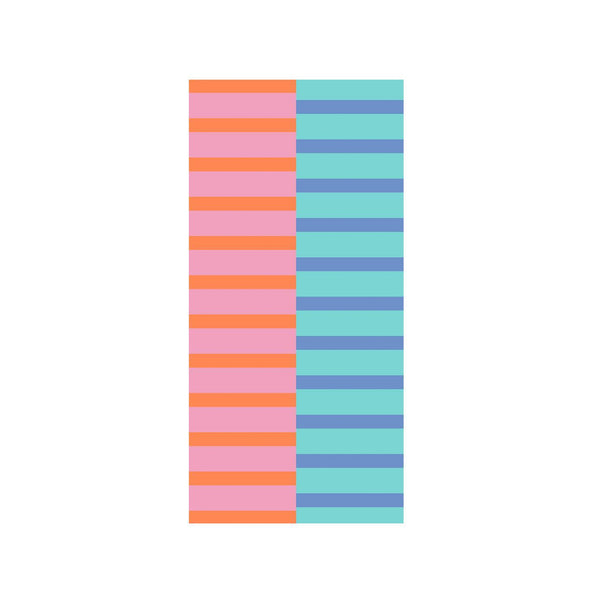 Beach Towel Colorblock Dry Towel