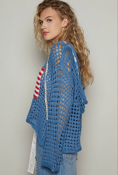 UST319 Top USA Royal Blue
