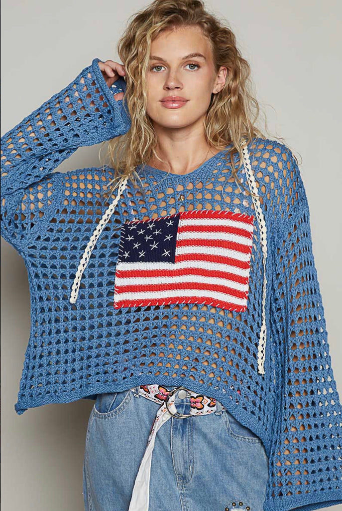 UST319 Top USA Royal Blue