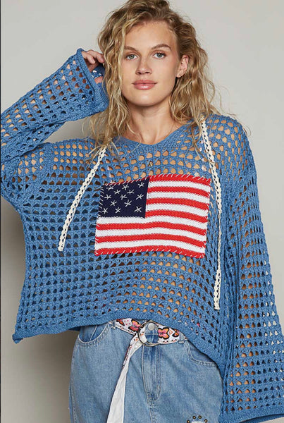UST319 Top USA Royal Blue