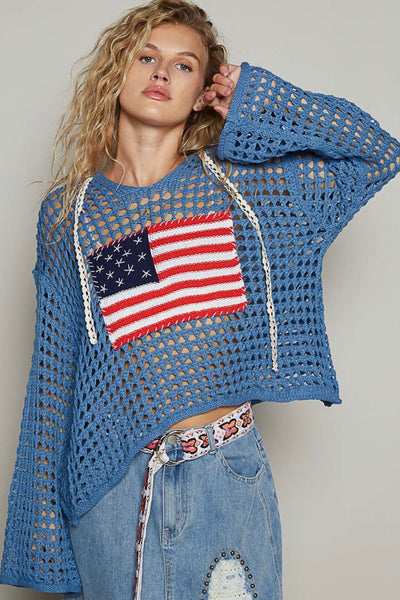 UST319 Top USA Royal Blue