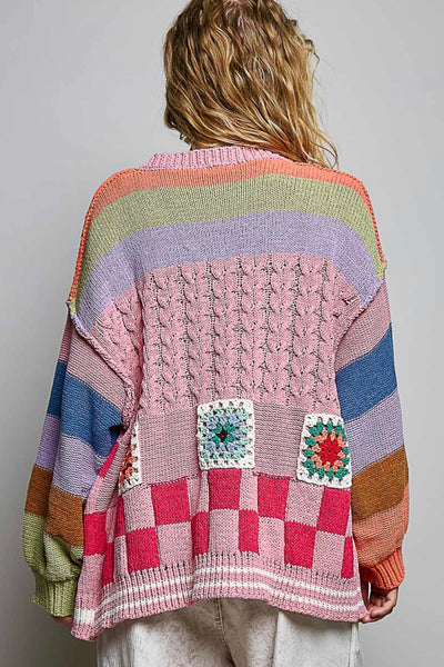 YST336 Chenille Sweater POL