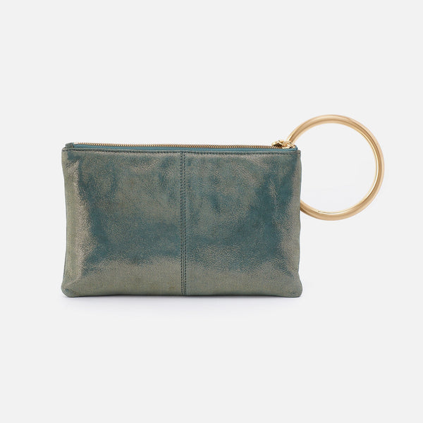 Hobo Sheila Ring Clutch Evergreen