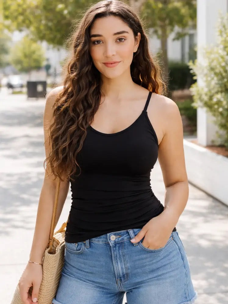 Elietian Built-in Bra Cami Regular