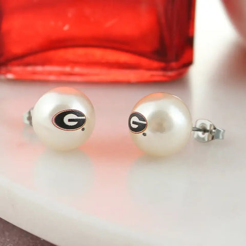 Georgia Pearl Post Earrings