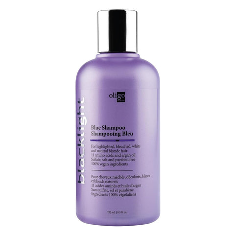 Blacklight Blue Shampoo.