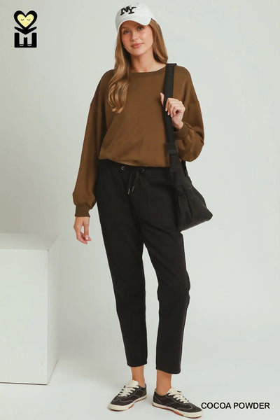 Tops Double Lined Select Luxeknit Bubble Hem