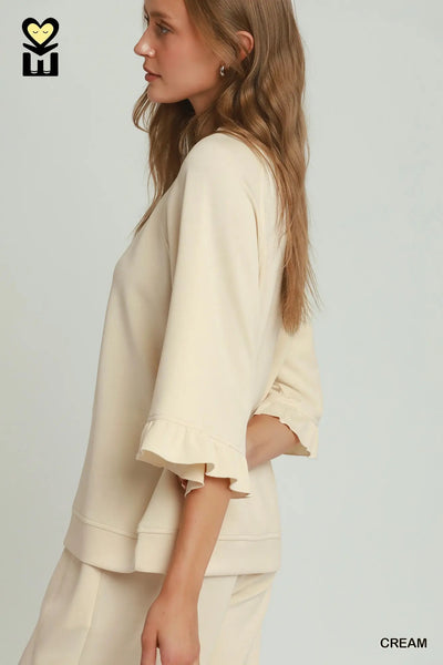 Umgee Pants Cream or Black H1089-P