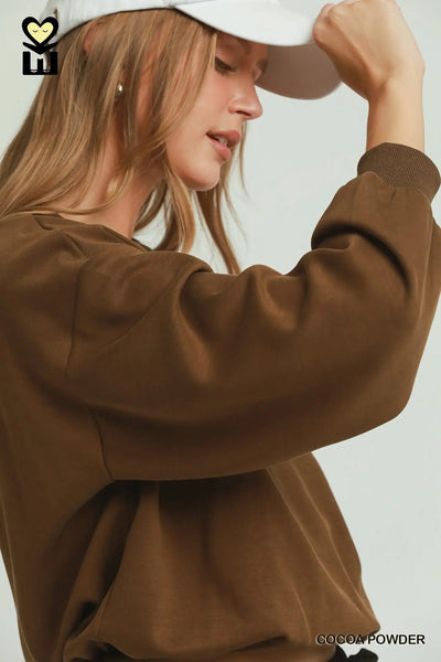 Tops Double Lined Select Luxeknit Bubble Hem
