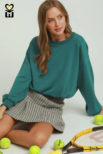 Tops Double Lined Select Luxeknit Bubble Hem