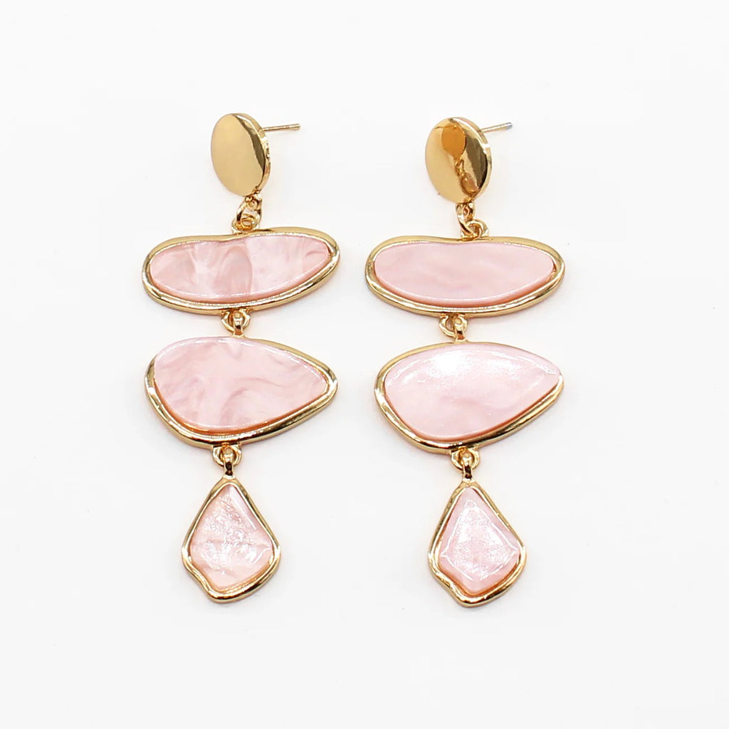 WH Earrings Pink.E-4641PK