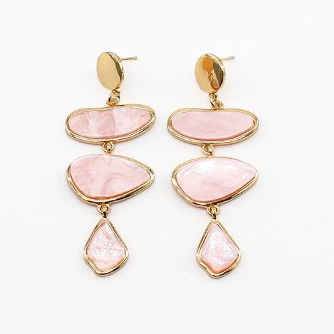 WH Earrings Pink.E-4641PK