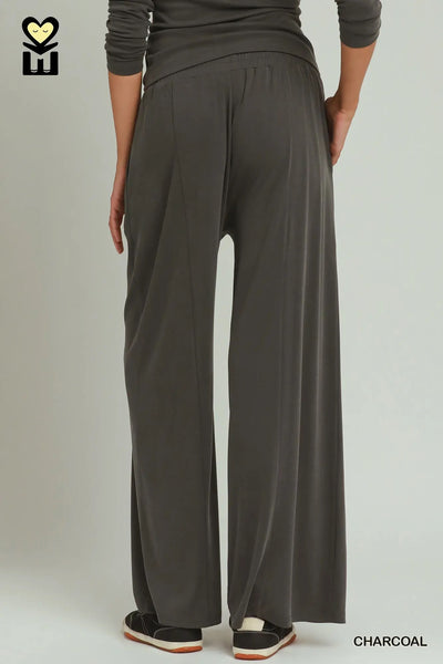 Crossover Long Sleeve Pant Set Umgee H1046