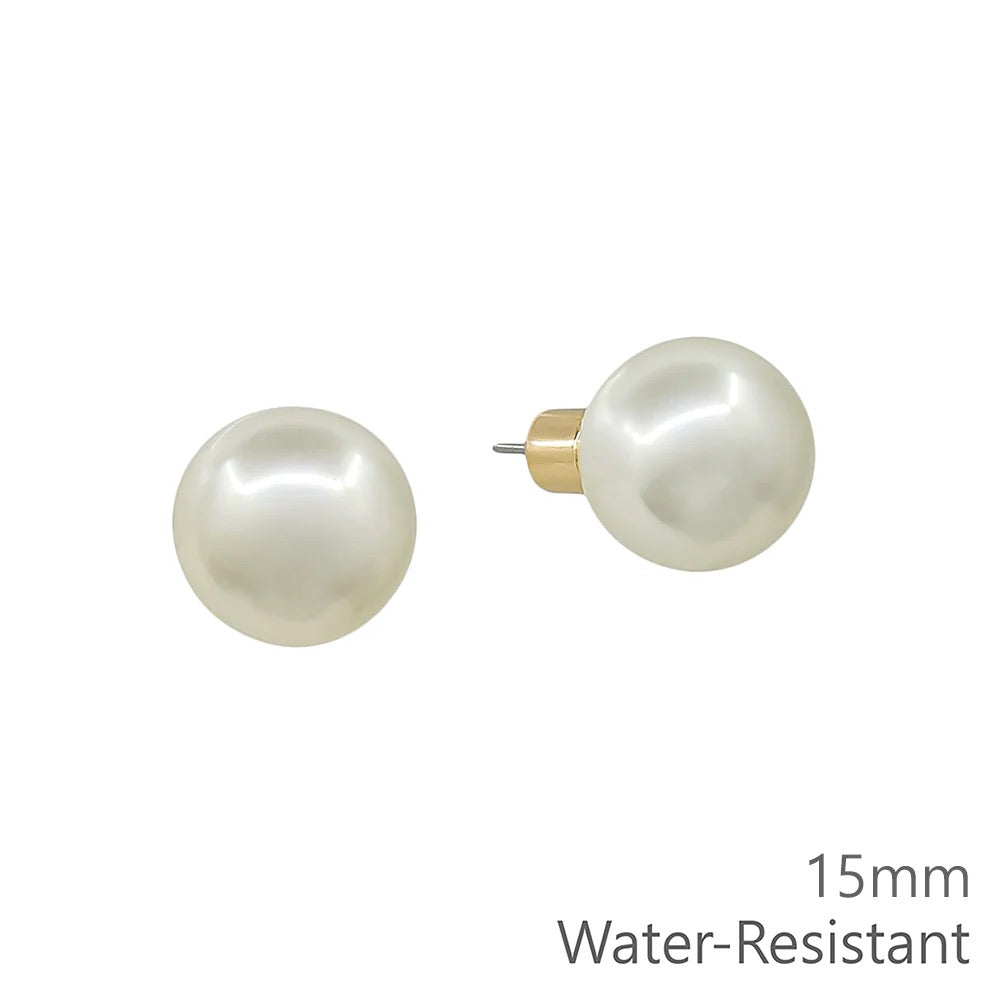 WH Earrings Post  E-4688PL