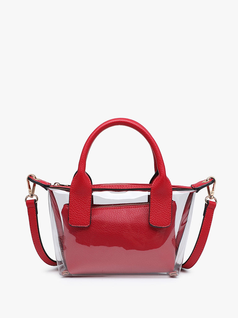 Georgia Clear Stadium Bag M2866-RD