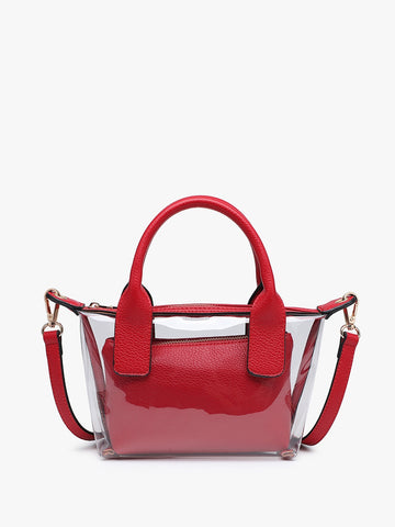 Georgia Clear Stadium Bag M2866-RD