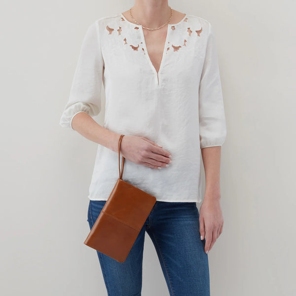 Hobo Evolve Truffle Wristlet