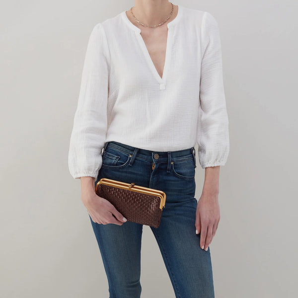 Hobo Lauren Clutch-wallet Pecan