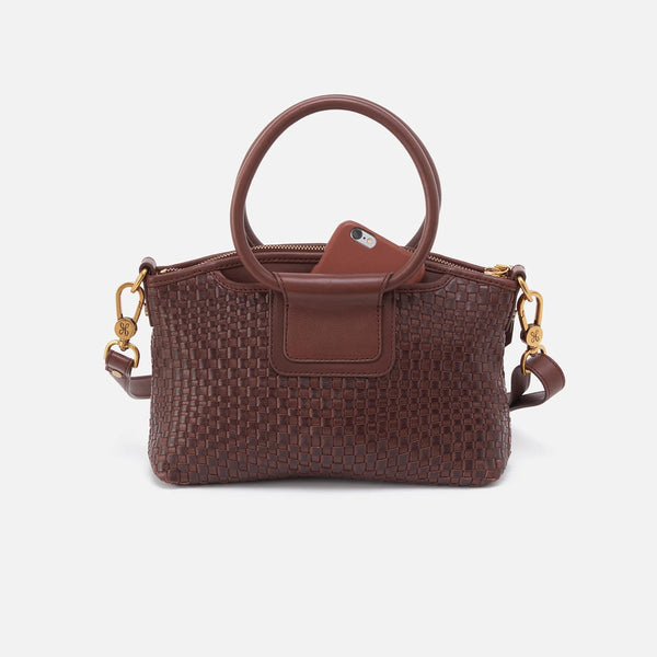 Hobo Sheila Top Zip Crossbody Pecan