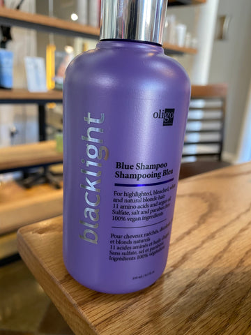 Blacklight Blue Shampoo.