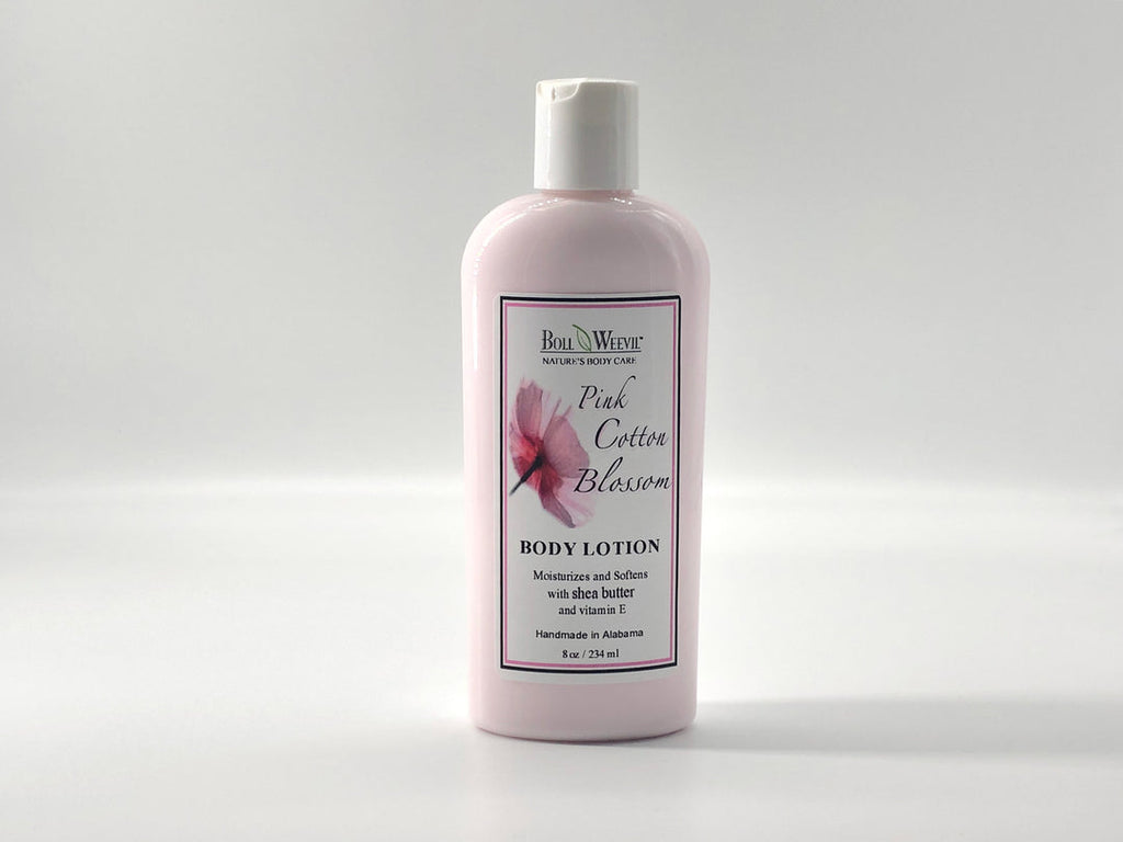 Boll Weevil Body Lotion Pink Cotton Blossom
