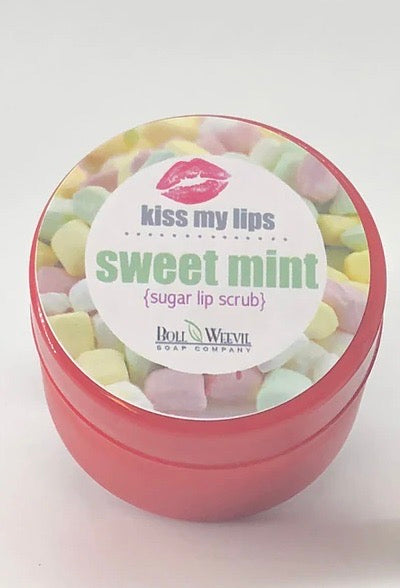 Boll Weevil Sugar Lip Scrub Sweet Mint