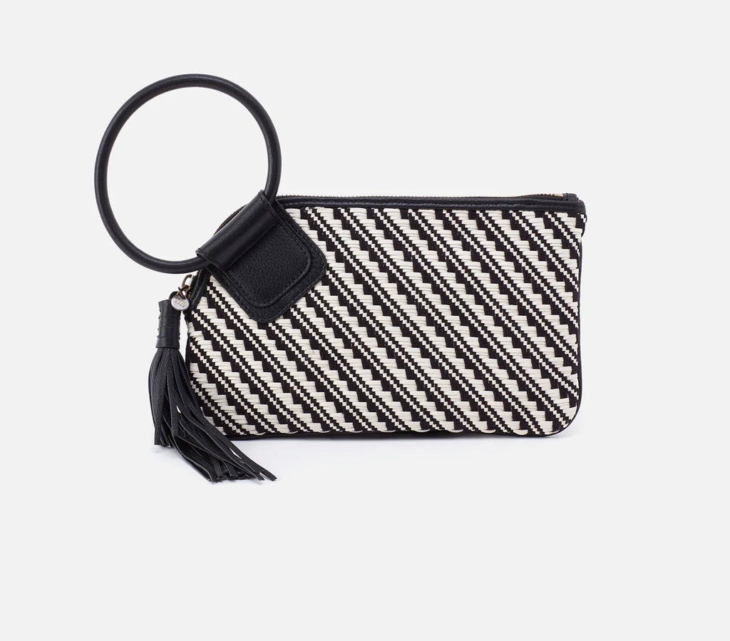 Hobo Sable Black and white woven