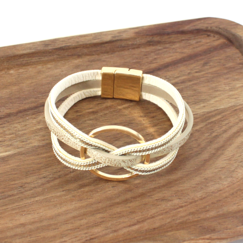 PP Bracelet B22096 wide braided band
