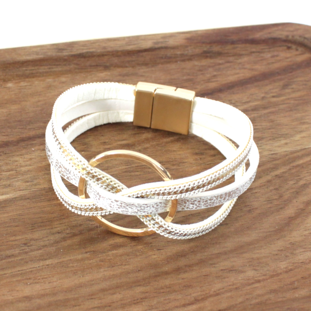 PP Bracelet B22096 wide braided band